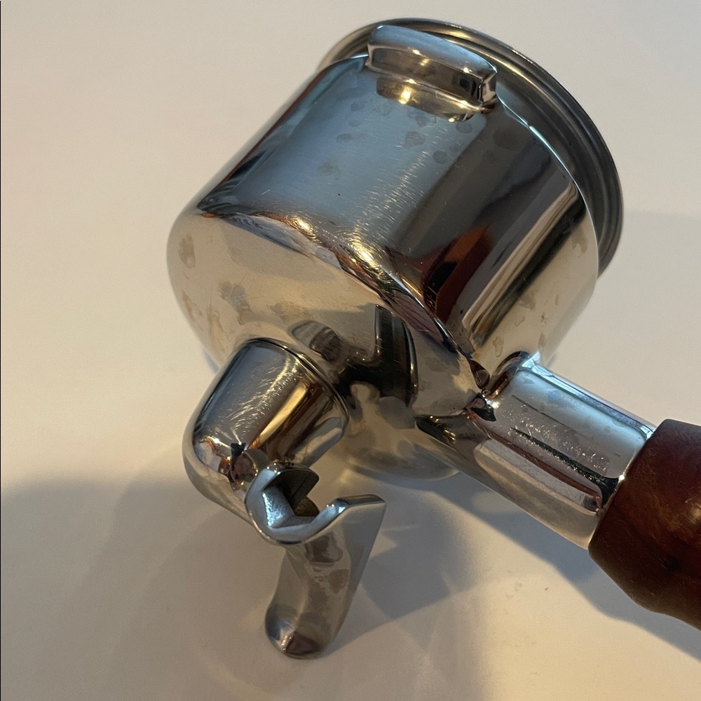 Portafilter 54mm Two Ear Double Spout w/Detachable handle and Spout - Espresso - Picture 11 of 13